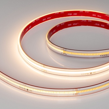 Лента герметичная SPI-COB-PS-X378-14mm 24V Warm2700-PX63-BPT (7 W/m, IP67, 5m) 041743 - Светодиодная лента SPI-X378, герметичная IP67 (PS - силиконовая экструзия), микросхема WS2818B. Светодиоды CSP 378 шт/м (1890шт на 5м), 1 pixel = 63 LED, белая плата, 