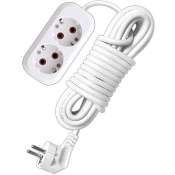 Удлинитель 2х3м с заземл. 10А IP20 У10-553 ПВС 3х0.75 553-03