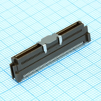 536271074 - Межплатный соединитель SlimStack 100 контактов шаг 0.635мм ширина 6.4мм