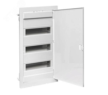 Встраиваемый силовой щит "Nova" 36 модулей с пластиковой дверью IP40 Proxima nv-pb-pd-3