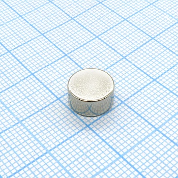 Магнит неодимовый N35H диск 10х5 мм - Сила сцепления 2.5кг.Выполнен из сплава NdFeB.Выдерживает нагрев до 120 С.Покрытие NiCuNi