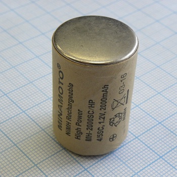 Аккумулятор 23х34мм MH-2000SC/HP - Аккумулятор никель-металл-гидридный (Ni-Mh)