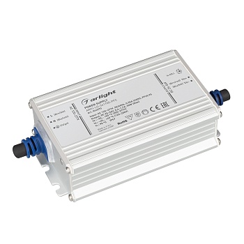 Блок питания ARPJ-LG-561700-PFC (50W, 25-56V, 0.6-1.7A) 046270 - Источник тока с гальванической развязкой для светильников и мощных светодиодов. Входное напряжение 120-277 VAC. Выходные параметры: 25-56 В, 600-1700mА (регулировка встроенным потенциометром