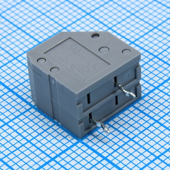 DG250-3.5-02P-11-01A(H) - Нажимной безвинтовой клеммный блок 2 контакта. Зажим типа торцевой контакт. Серия DG250-3.5