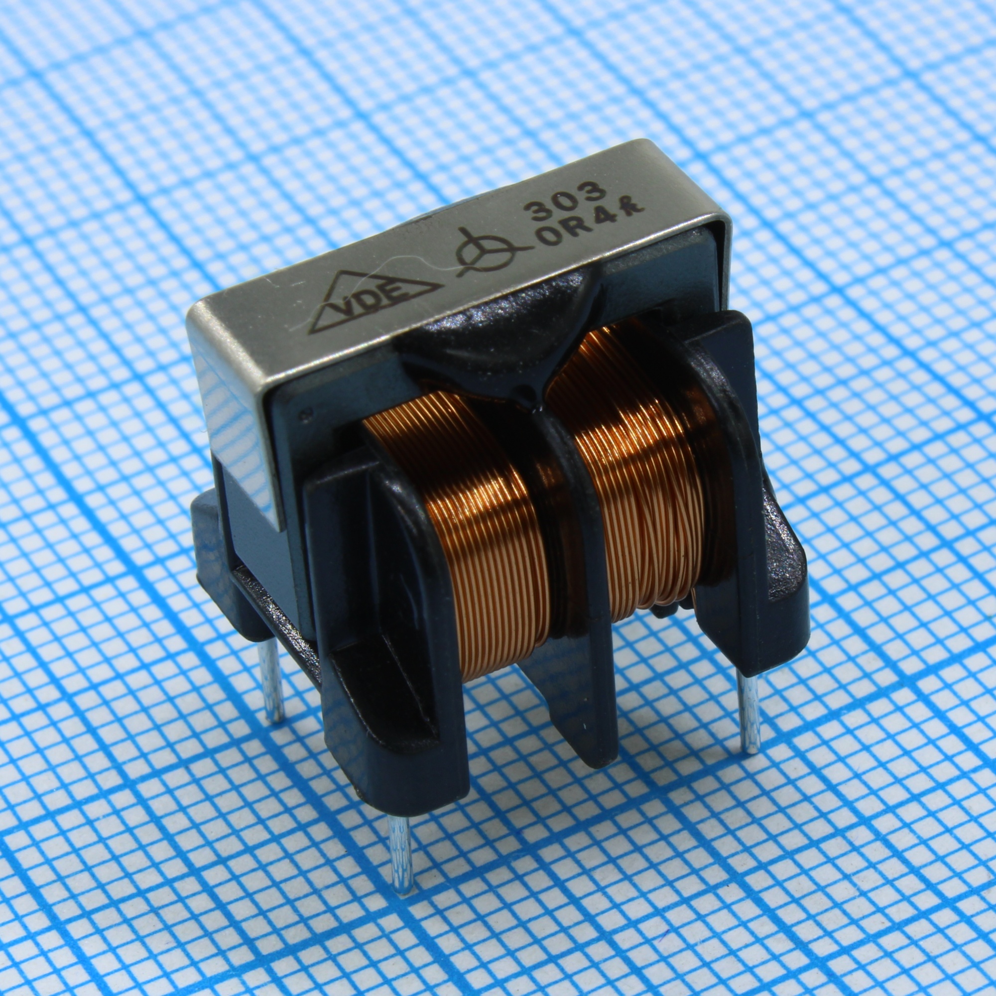 S0R4A303K10.5L - Дроссель синфазный 2X30mH 250VAC 400mA