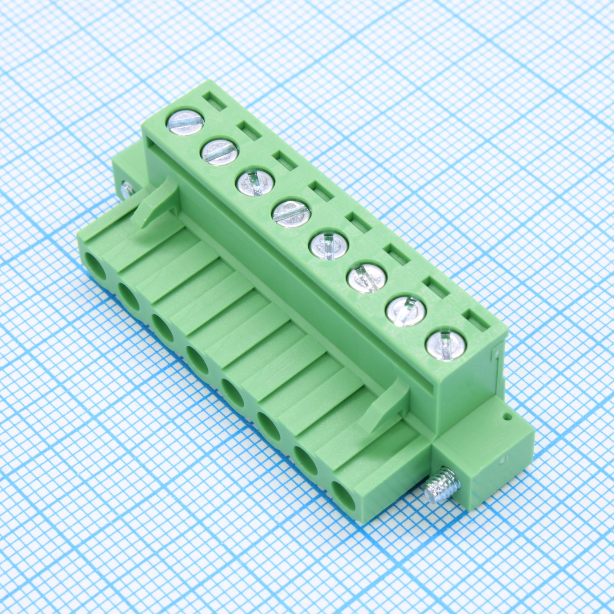 2EDGKM-5.0-08P-14-00A(H) - Разъемный клеммный блок, 8 контактов шаг 5.0мм