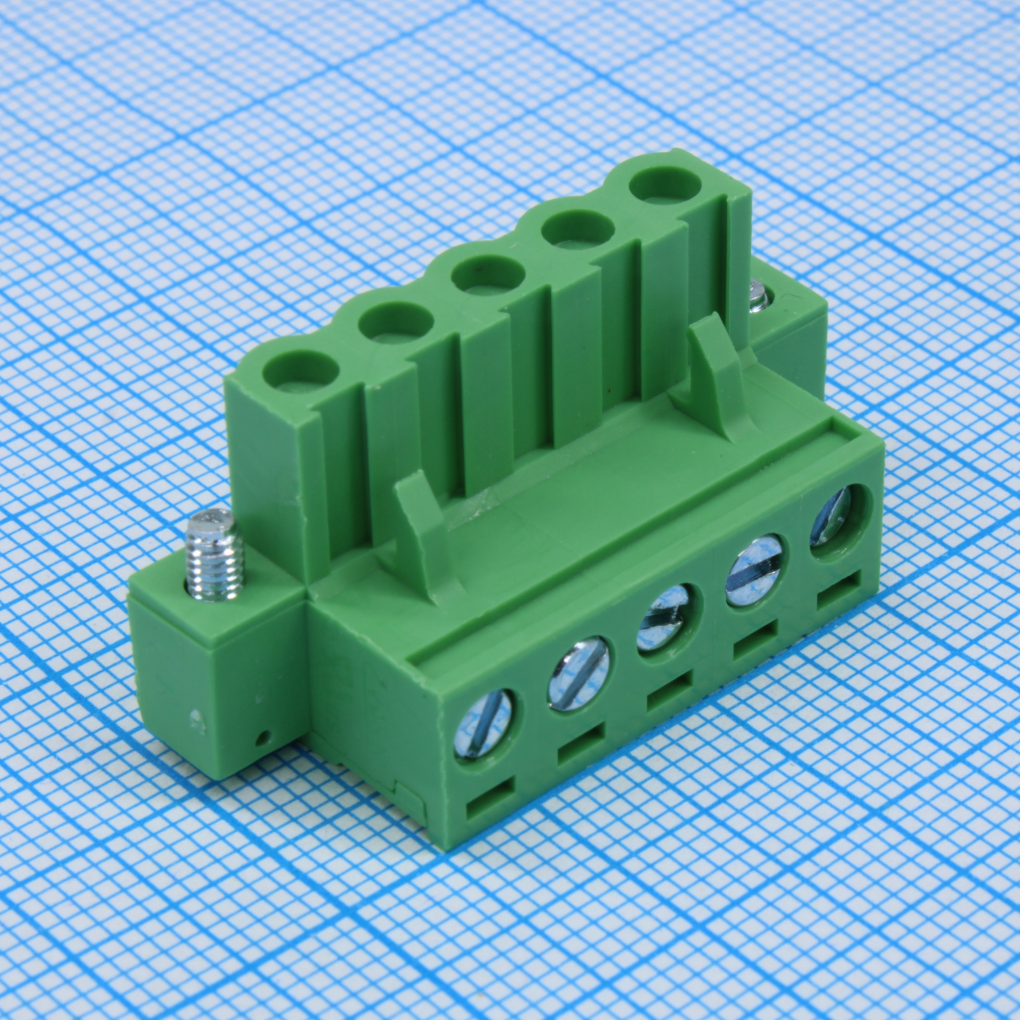 2EDGKM-5.08-05P-14-00A(H) - Разъемный клеммный блок, 5 контактов шаг 5.08мм