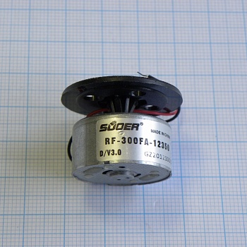 Двиг.RF-300FA-12350 5.9V+держ. д. CD/DVD - двигатель для DVD; 3-5.9VDC; 22-93mA; 2830-3500rpm; 2.51/mN-m 26/g-cm