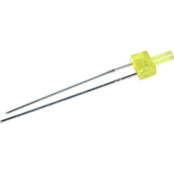 L-13YD - Светодиод 2мм/желтый/588нм/3-8мкд/70°
