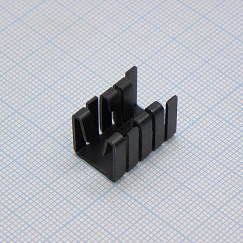 V8508A - Радиатор для корпусов TO220, 31.5*34.5*24.5, тепловое сопротивление 21 К/Вт