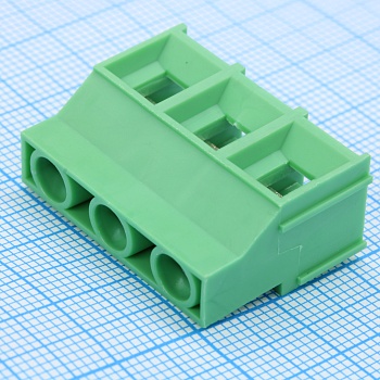 GT950-9.5-03P-14-00 - Колодка клеммная винтовая для печатной платы 3 контакта шаг 9.5мм