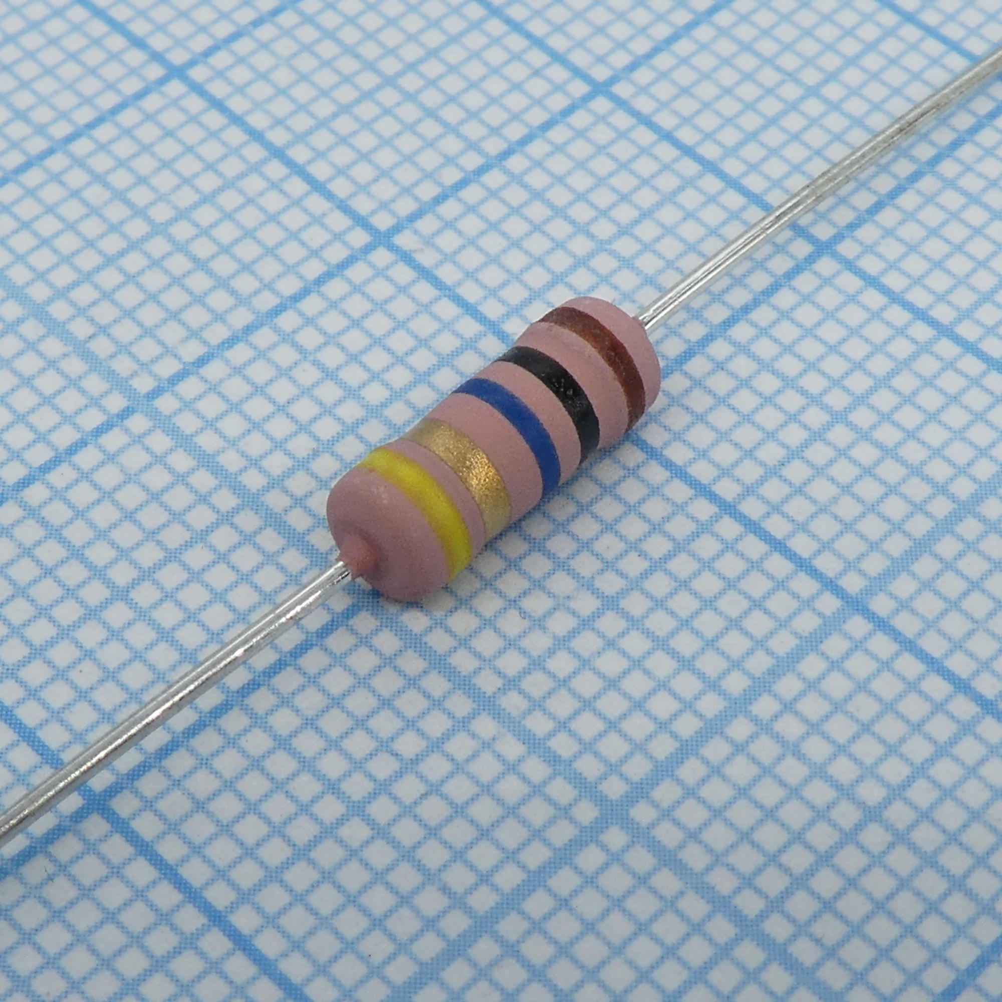 HHV1WSJT-73-10M - Резистор металлопленочный 1Вт 10МОм ±5% ±200 ppm/°C