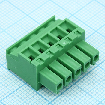 15EDGKB-3.81-05P-14-100A(H) - Разъемный клеммный блок. Серия 15EDGKB-3.81 5 контактов