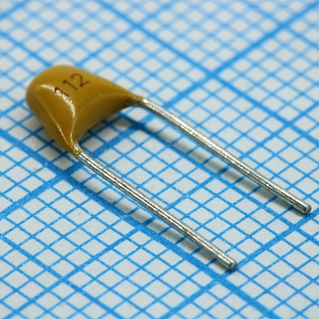 TS170R1H112JSBNB0R - Конденсатор керамический многослойный 1100пФ 50В NPO ±5% радиальный 5.08мм 125°C россыпь