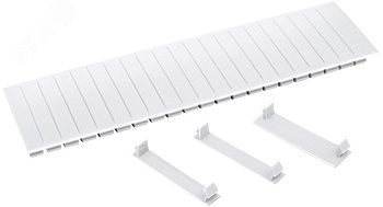 Заглушка 12 мод. бел. YZM10-12-K01