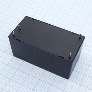 IRM-15-24 - AC-DC, 15.12 Вт, вход 85...264В AC 47...440 Гц, 120...370B DC, выход 24В/0.63А, изоляция 3000В AC, в корпусе на плату 52.4x27x24мм, -30...+70°C