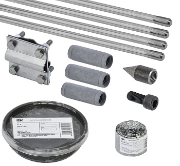 Комплект заземления 6/16 оцинкованная сталь ZKZ10-11-016-06