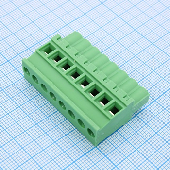 2EGTKB-5.0-08P-14-100 - Разъемный клеммный блок, 8 контактов. Серия 2EGTKB-5.0