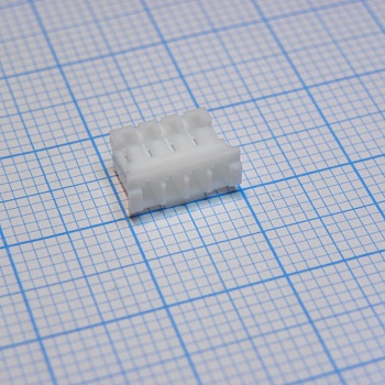 PHR-4 - Корпус разъема, Серия PH, Гнездо, 4 вывод(-ов), 2 мм, Обжимными контактами серий BPH и SPH