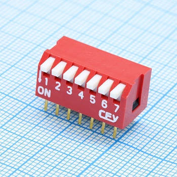 DS1040-07RT - DIP переключатель