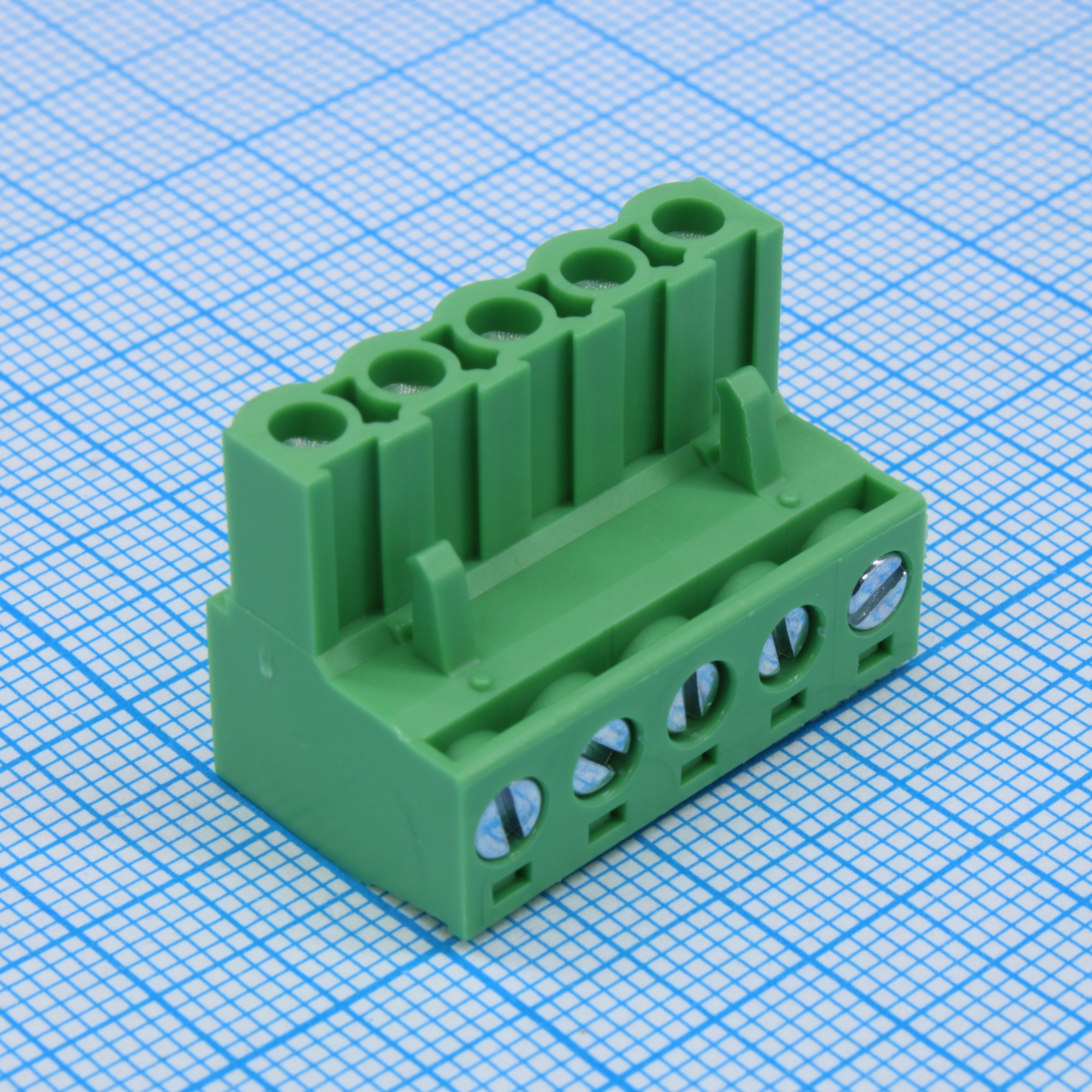 2EDGK-5.08-05P-14-1000A(H) - Разъемный клеммный блок, 5 контактов. Серия 2EDGK-5.08
