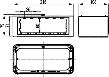 Вертикальное расширение напольной башенки BUS 09091