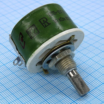 ППБ -15Г13  10К  ±10% - Резистор переменный проволочный 10кОм ±10% 15Вт