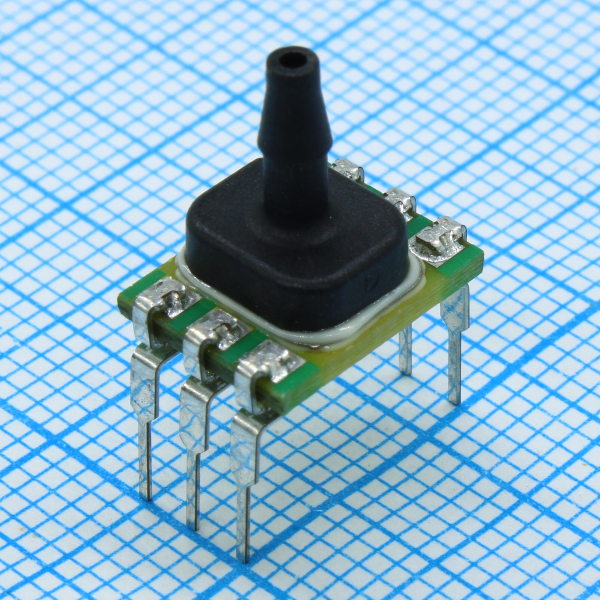 ABP2DANT001PGSA3XX - Датчик давления монтаж на плату 0psi...1psi манометр лента на катушке/туба
