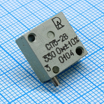 СП5-2В 1     330 ±10% - Резистор переменный подстроечный проволочный