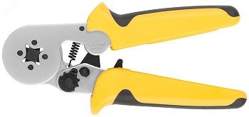 Пресс-клещи для обжима втулочных наконечников 0,25-10 мм, прорезиненные ручки 175 мм 60072