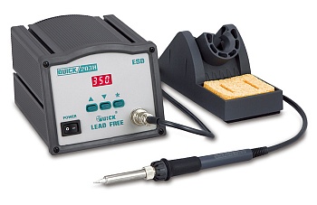 QUICK 203H ESD - Паяльная станция с цифровой регулировкой температуры паяльника, 90W, 50°C - 600°C