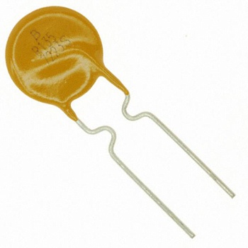 MF-R135-2 - Самовосстанавливающийся предохранитель PTC 1.35A(hold) 2.7A(trip) 30V 40A 0.8W 7.3s 0.065Ohm Radial 8.9 X 3mm T/R