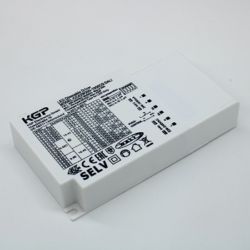 CC42W300-1050CG DALI - AC-DC, до 40Вт, стабилизатор тока, вход 176…264В AC, 47…63Гц /176…280В DC, выход 300…1050мA/10…42В, ККМ, изоляция 3000В AC, в кожухе 118.5*67*22mm, -25…+50°С, димминг DALI