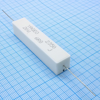 SQP20AJB-6R8 - Резистор керамический цементный аксиальный (SQP) 20Вт 6.8Ом ±5%