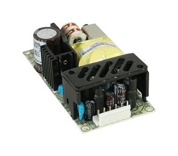 RPT-60A - AC-DC, med, 46.5Вт, вход 90…264В AC, 47…63 Гц /127…370В DC, вых1: 5В/0.5…4.4A, вых2: 12В/0.1…2.2A, вых3: -5В/0.1…0.55A, изоляция 4000V AC, 2xMOPP, открытая плата 101.6х50.8х29мм, -20…+65°С