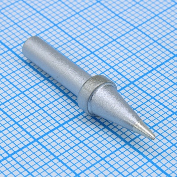 QSS200-T-0.8C - Жало паяльное, скошенный конус 0.8мм, для станций Quick 203/203H, Quick 204/204H, Quick 376/376D, Quick 712