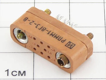 Розетка РПММ1-8Г3-2-В ОТК