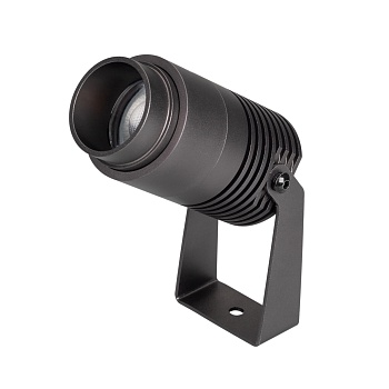 Светильник ALT-RAY-ZOOM-R52-8W Warm3000 (DG, 10-40 deg, 230V) 028076 - Уличный светодиодный прожектор, мощность 8Вт, регулируемый угол освещения 10-40°. Цвет ТЕПЛЫЙ 3000К, световой поток для угла 10° 240 для угла 40° 420лм. Влагозащищенный корпус IP67 - т