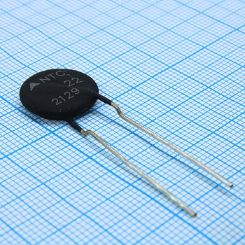 B57237S0220M - NTC-термистор 22Ом ±20% двухвыводной радиальный 3300K автомобильного применения лента на катушке