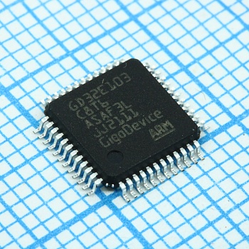 GD32E103C8T6 - Микроконтроллер GD 32-бит ядро ARM Cortex M4 20кБ ОЗУ 64кБ Флэш-память