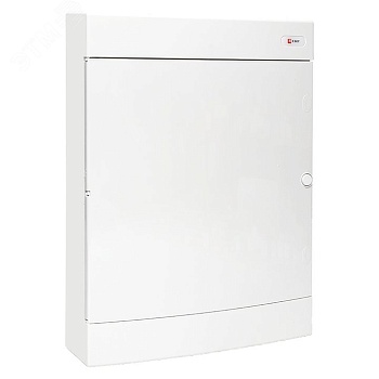 Щит слаботочный навесной "Unix" белая дверь 3 габарит увеличенный IP40 PROxima ux-3m-nw-xl