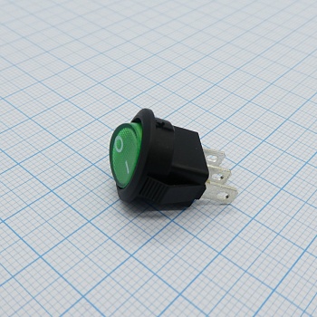 SWSMRS-102-2-C3-G/B - переключатель клавишный