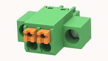 15EDGKNM-3.5-02P-14-00A(H) - Разъемный клеммный блок, 2 контакта. Серия 15EDGKNM-3.5