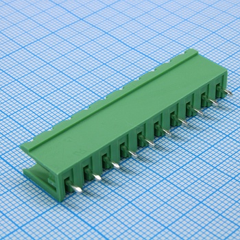 2EDGV-5.08-10P-14-100A(H) - Разъемный клеммный блок на плату, 10 контактов. Серия 2EDGV-5.08