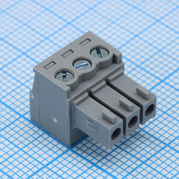15EDGK-3.5-03P-11-00A(H) - Разъемный клеммный блок, 3 контакта. Серия 15EDGK-3.5
