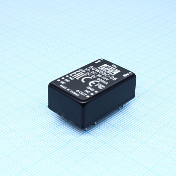 SCW03C-05 - Преобразователь DC/DC, на печатную плату, 3Вт вход 36...72В, выход 5В 600мА