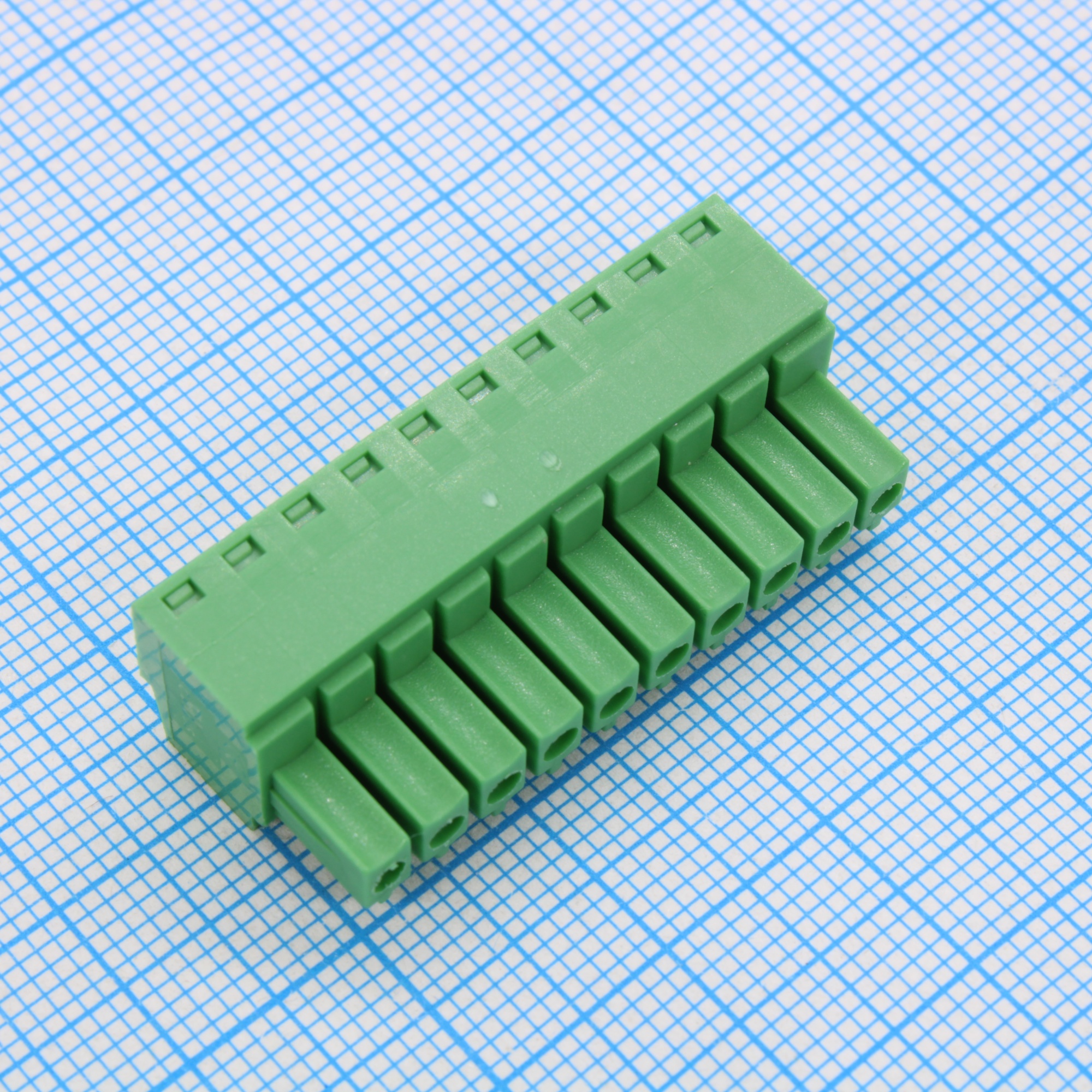 15EGTK-3.5-10P-14-00 - Разъемный клеммный блок, 10 контактов. Серия 15EGTK-3.5
