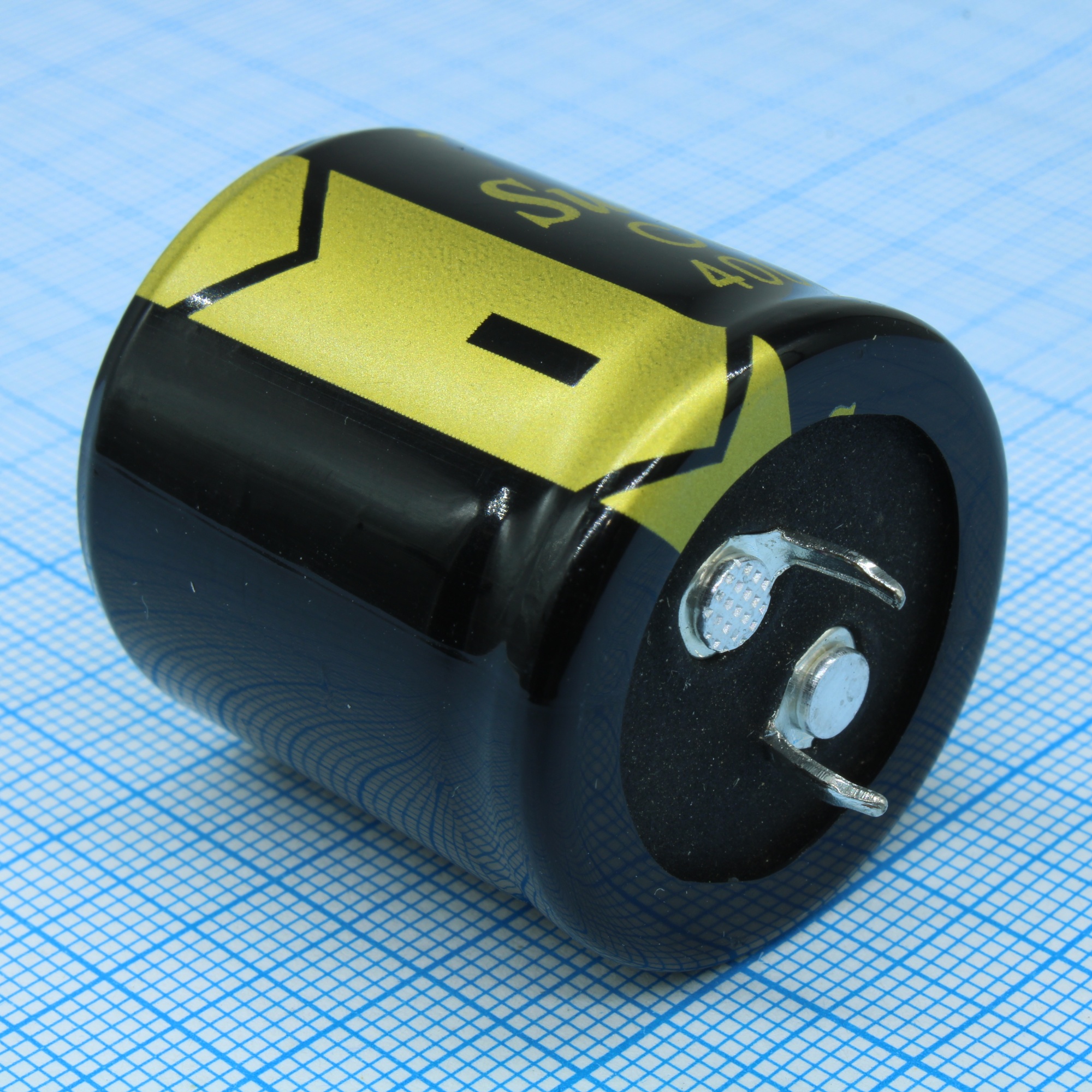 TS13D02G221MSB0D0R - Конденсатор алюминиевый электролитический 220мкФ 400В ±20% 30*30 P:10мм защелкиваемые выводы 790мА 5000час -25...105°С