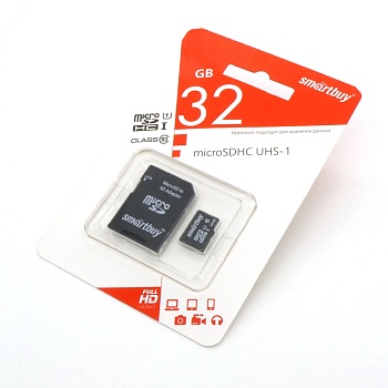 Карта памяти MicroSDHC 32GB 10 класс - Карта памяти MicroSDHC 32GB 10 класс