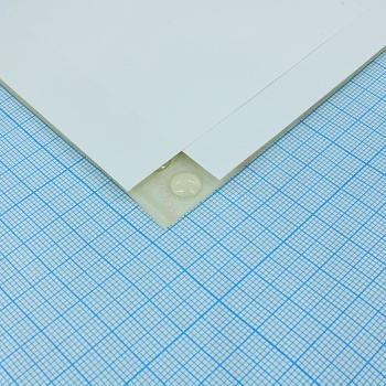 RF-6002 - Цилиндрическая полиуретановая ножка прозрачного цвета на клеевой основе 3M